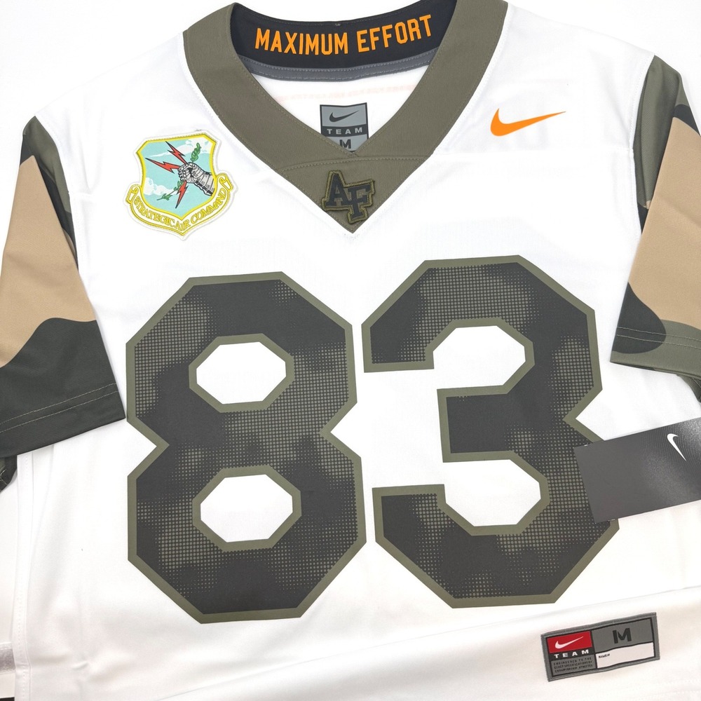 Nike Air Force Falcons Strategic Command Camo Football Jersey Mens Medium NEW